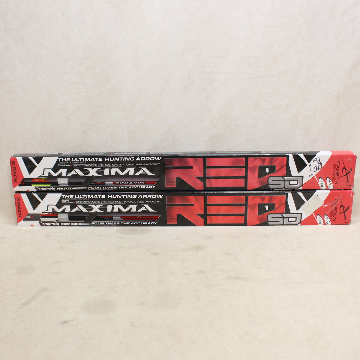 Maxima Red SD 400 Spine Carbon Arrows x12 02096801 Extreme Range