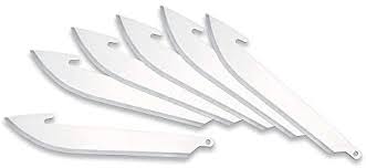 6 silver blades