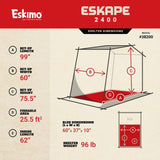 *Demo Model* Eskape 2400 Thermal Flip Shelter #10145804