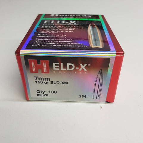Bullets 7mm 150Gr ELD-X #06273018
