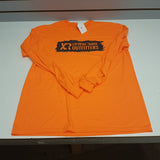 NEW Orange Long Sleeve Shirt Large #09083a3b