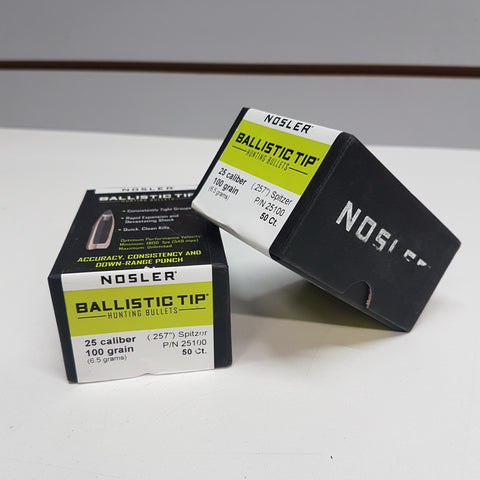 Bullets 25 Cal BT x100 #09113410