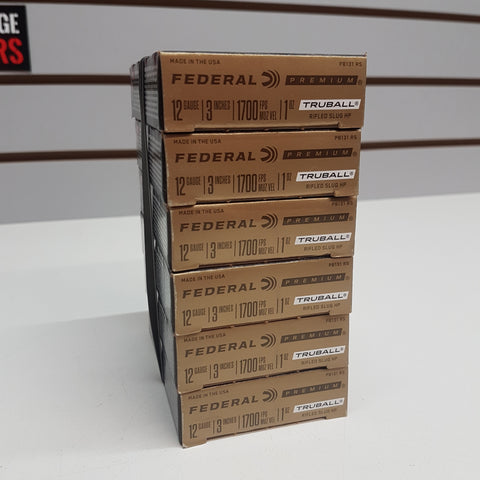 NEW Ammo 12Ga 3" TruBall Slug x 30 #09133019