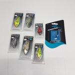 NEW Various "Soft Vibes" Lures x 6 #09163004