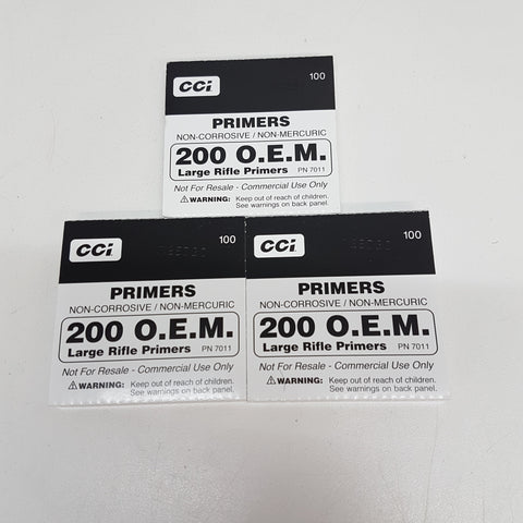 Primers Large Rifle x 300 #09273037
