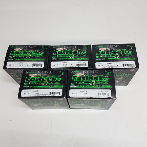 NEW Ammo Fasteel 12GA 3" #1 x 125 #09273ae6