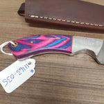 New Damascus Straight-Back Knife #11163035