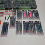 Assorted Fishing Lures x22 W/ Trays #01084613