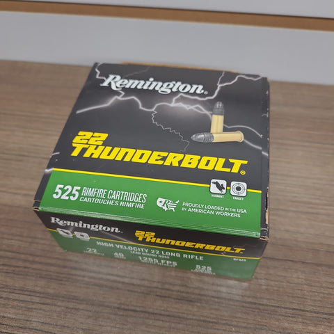 NEW Ammo Thunderbolt 22LR x 525 #02084014