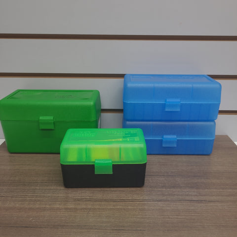 Plastic Cartridge Boxes x4 #02234414