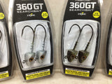 NEW 360GT 3/8-oz Rattling Jig Heads x 4 Pkgs #09036006