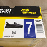Black Slip-Resistant Shoes Size 7 #09106000