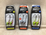 NEW 360°GT Jig Heads x 3 Pkgs #09246017