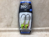 NEW 360°GT Jig Heads x 3 Pkgs #09246017