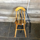 Wooden Child's Chair & Table #09256000