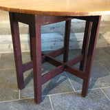Wooden Drop-Leaf Table #09256003