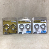 *NIB* Silver Dual Dovetail Scope Rings x3 Pair #10086804