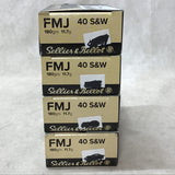 Ammo .40 S&W 180 gr FMJ x 200 #10096634