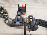 Leopard Compound Bow w/ Arrows, Case, & More #10146805