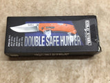 Unused Double Safe Hunter Folding Knife #10166612