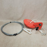 Kids Zipline Kit w/ Disc Seat and Steel Cable #10216905