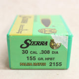 Bullets .30 Cal 155 gr HPBT x100 #10226505