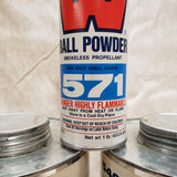 Powder 540 x 3 lbs 15 oz w/ 571 x 5oz #10236013
