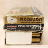 Ammo .270 Weatherby Magnum 130 Gr. XHP, x34 #10276511