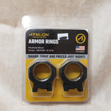 NIB Armor 34mm Medium Picatinny  Scope Rings #10306601