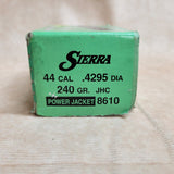 Bullets .44 Cal 240 Gr JHC x46 #10306914