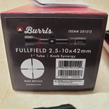 Fullfield 2.5-10x42 w/ Rings #10306007