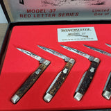 Collectible Model 37 Red Letter Series Knife Set #04154009