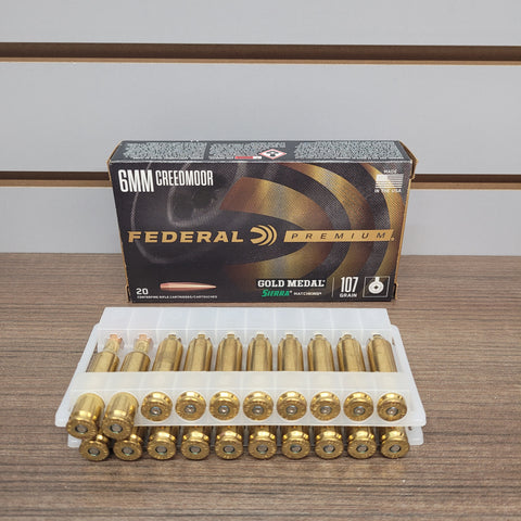 Ammo & Brass 6mm Creedmoor x12 #04164809