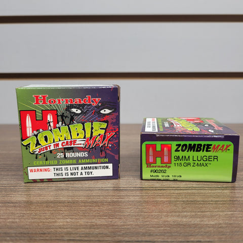 Ammo 9mm Luger Zombie Max x 25 #04184055