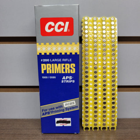 Primers Large Rifle x 1000 on APS Strips #04184042
