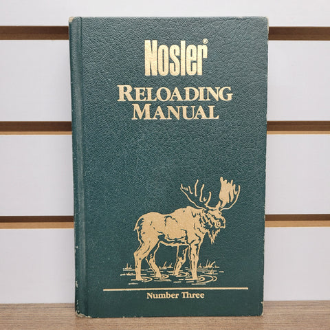 Reloading Manual No.3 #04244009