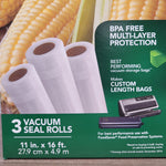 NEW Vacuum Seal Roll 3-PK #05284024
