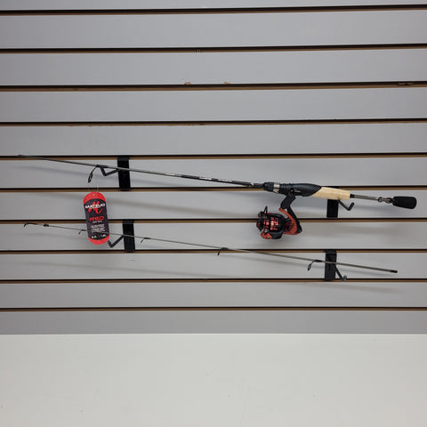NEW 2-PC Red Series 5'6" Rod & Reel #06054021