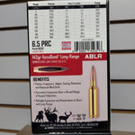 NEW Ammo 6.5 PRC ABLR x 100 #12164003