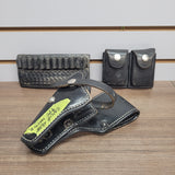 Snub Nose Leather Holster w/ Ammo Pouches #10104835