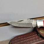 New Damascus Folding Knife #12134002