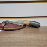 New Damascus Straight-Back Knife #12134006