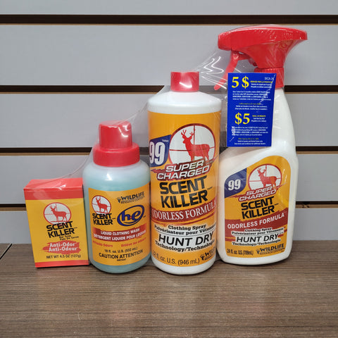 NEW Scent Killer 4-Piece Kit #12124a6b