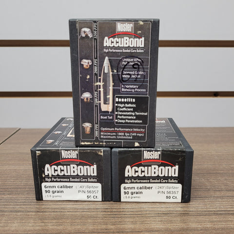 Bullets 6mm Accubond x169 #12124419