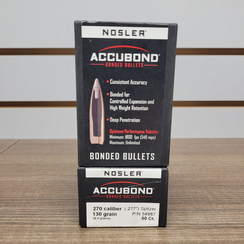 Bullets 270 Cal AccuBond x100 #12124819