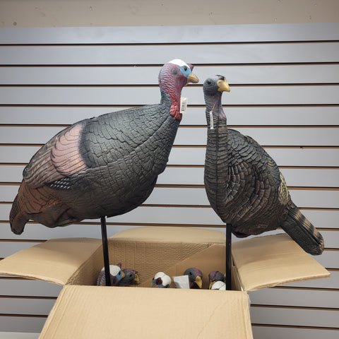 NEW Feather Flex PDQ Turkey Decoys x 12 #12224002