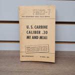 M1/M1A1 Carbine Field Manual #12164488