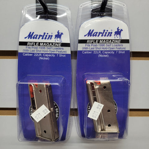 22LR Nickel 7 Shot Magazines x2 #12164438