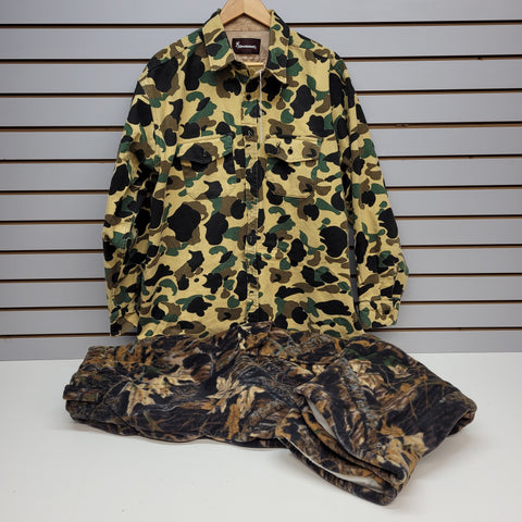 Vintage Camo Jacket w/ Fleece Trousers #12174819