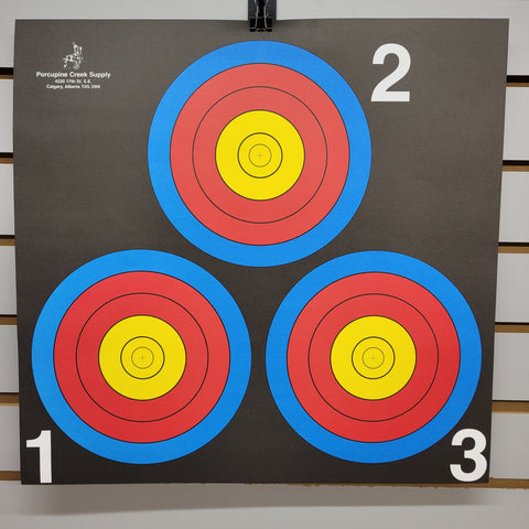 NEW 3-Spot Paper Target x25 #12184aa7